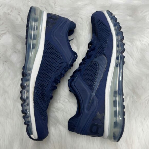 Nike Air Max 2013 Low Mens Sportswear Shoes Blue FZ4140-419 VNDS Sz 11.5